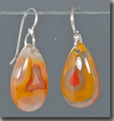 Botswana Agate Drop Earrings