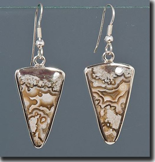 Mexican Crazy Lace Agate Earrings