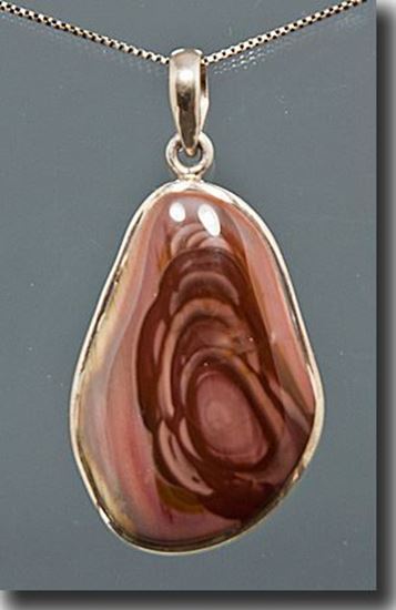 Imperial Jasper Silver Pendant