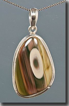 Imperial Jasper Silver Pendant