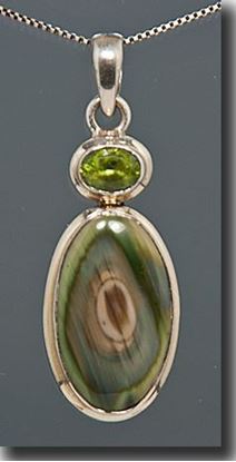 Imperial Jasper Silver Pendant