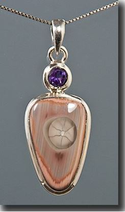 Imperial Jasper Silver Pendant