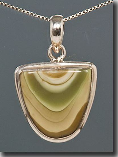 Imperial Jasper Silver Pendant