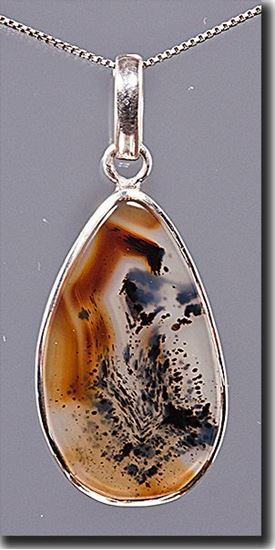 Montana Moss Agate Pendant