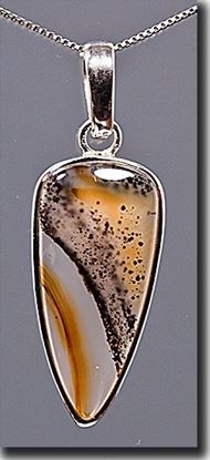 Montana Moss Agate Pendant