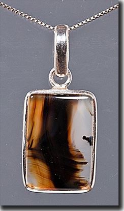 Montana Moss Agate Pendant