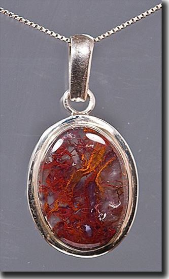 Thunderegg Silver Pendant