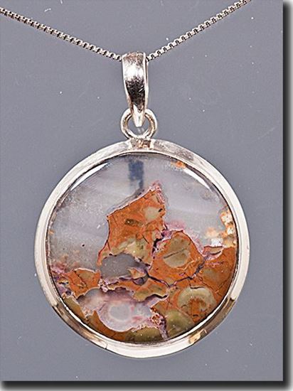 Thunderegg Silver Pendant