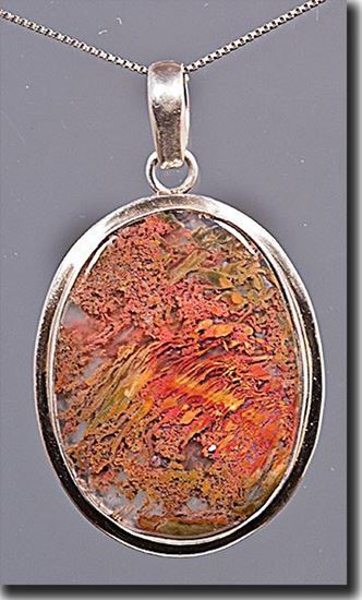 Thunderegg Silver Pendant