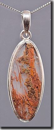 Thunderegg Silver Pendant