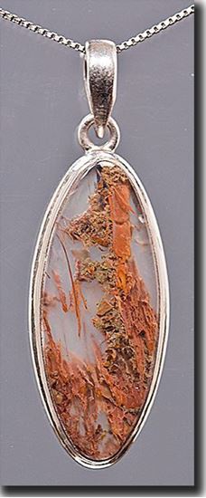 Thunderegg Silver Pendant