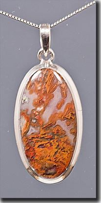 Thunderegg Silver Pendant