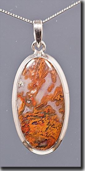 Thunderegg Silver Pendant