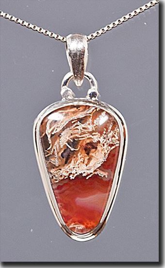 Thunderegg Silver Pendant