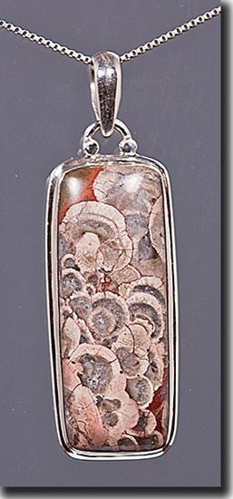 Mushroom Jasper Pendant