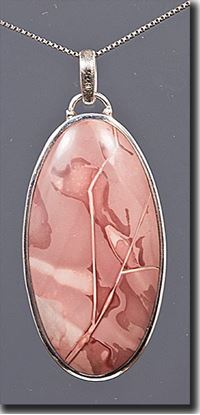 Willow Creek Jasper Silver Pendant