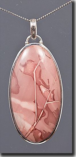 Willow Creek Jasper Silver Pendant