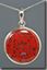 Cady Mountain Red Jaspagate Silver Pendant