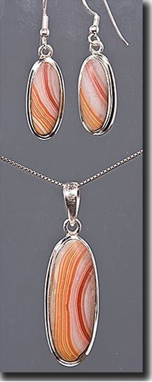 Wonder Stone Pendant & Earring Set