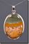 Owyhee LED Picture Jasper Silver Pendant