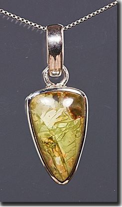 Oregon Morrisonite Jasper Silver Pendant