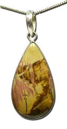 Oregon Morrisonite Jasper Silver Pendant