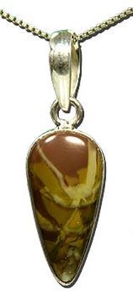 Oregon Morrisonite Jasper Silver Pendant