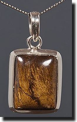 Minnesota. Silkstone Silver Pendant