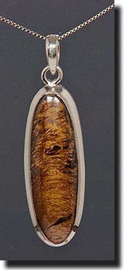 Minnesota. Silkstone Silver Pendant