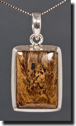 Minnesota. Silkstone Silver Pendant