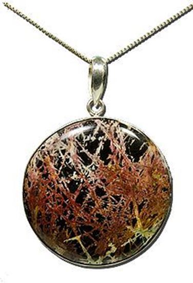 Australian Pilbara Jasper Silver Pendant