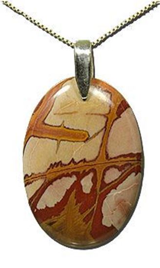 Australian Noreena Jasper Silver Pendant