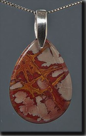 Australian Noreena Jasper Silver Pendant