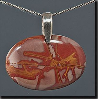 Australian Noreena Jasper Silver Pendant