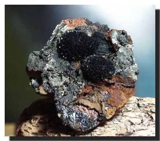 Vivianite mineral specimen from the Ukraine