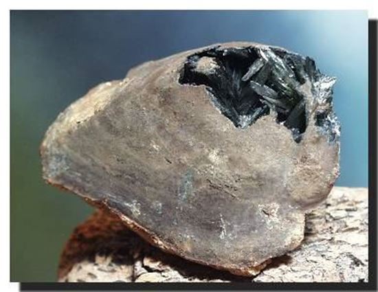 Vivianite mineral specimenfrom the Ukraine