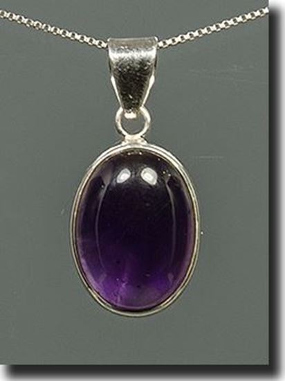 Silver Amethyst Pendant