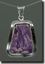 Tiffany Stone Silver Pendant