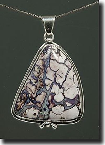 Tiffany Stone Silver Pendant