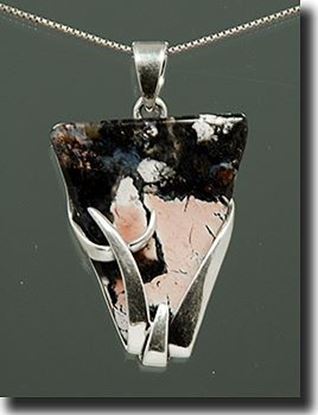 Tiffany Stone Silver Pendant