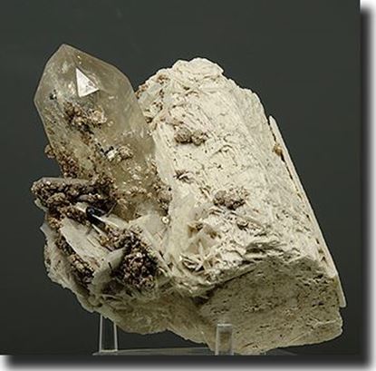 Albite Feldspar & Quartz