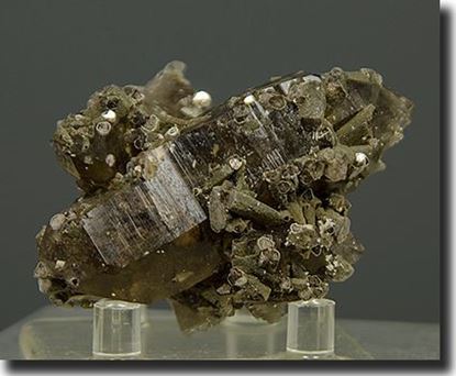  Lepidolite Mica and Smoke Quartz