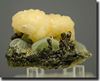 Stilbite, Epidote & Prehnite Mineral Specimen