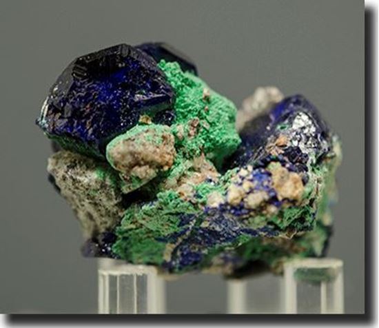 Azurite & Malachite Specimen from Mexico