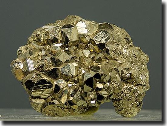Iron Pyrite Crystals Peru