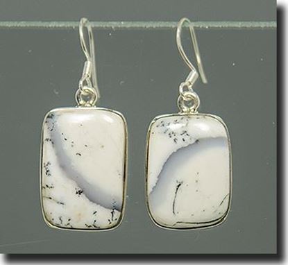 Denio Dendriric Agate Earrings