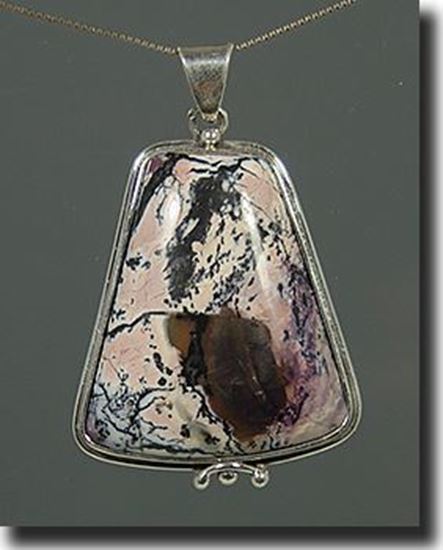 Silver Tiffany Stone Pendant