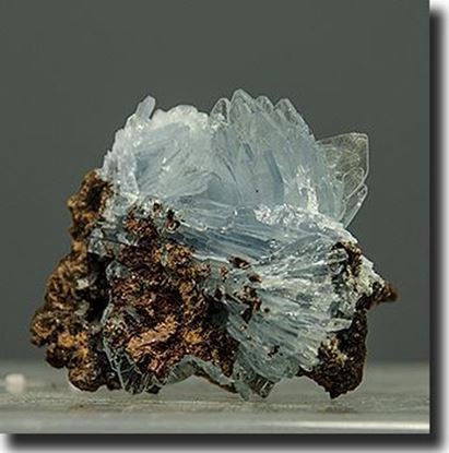 Blue Barite Crystals
