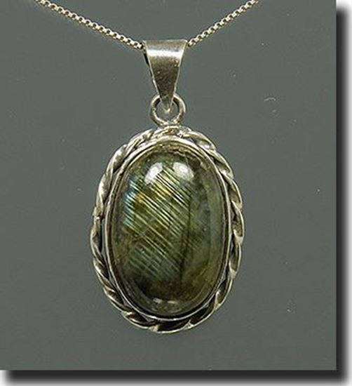 Labradorite silver Pendant