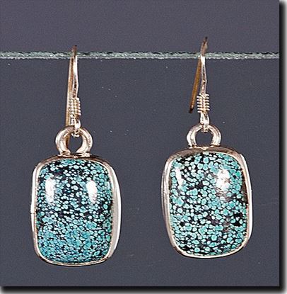 Chinese Turquoise Earrings